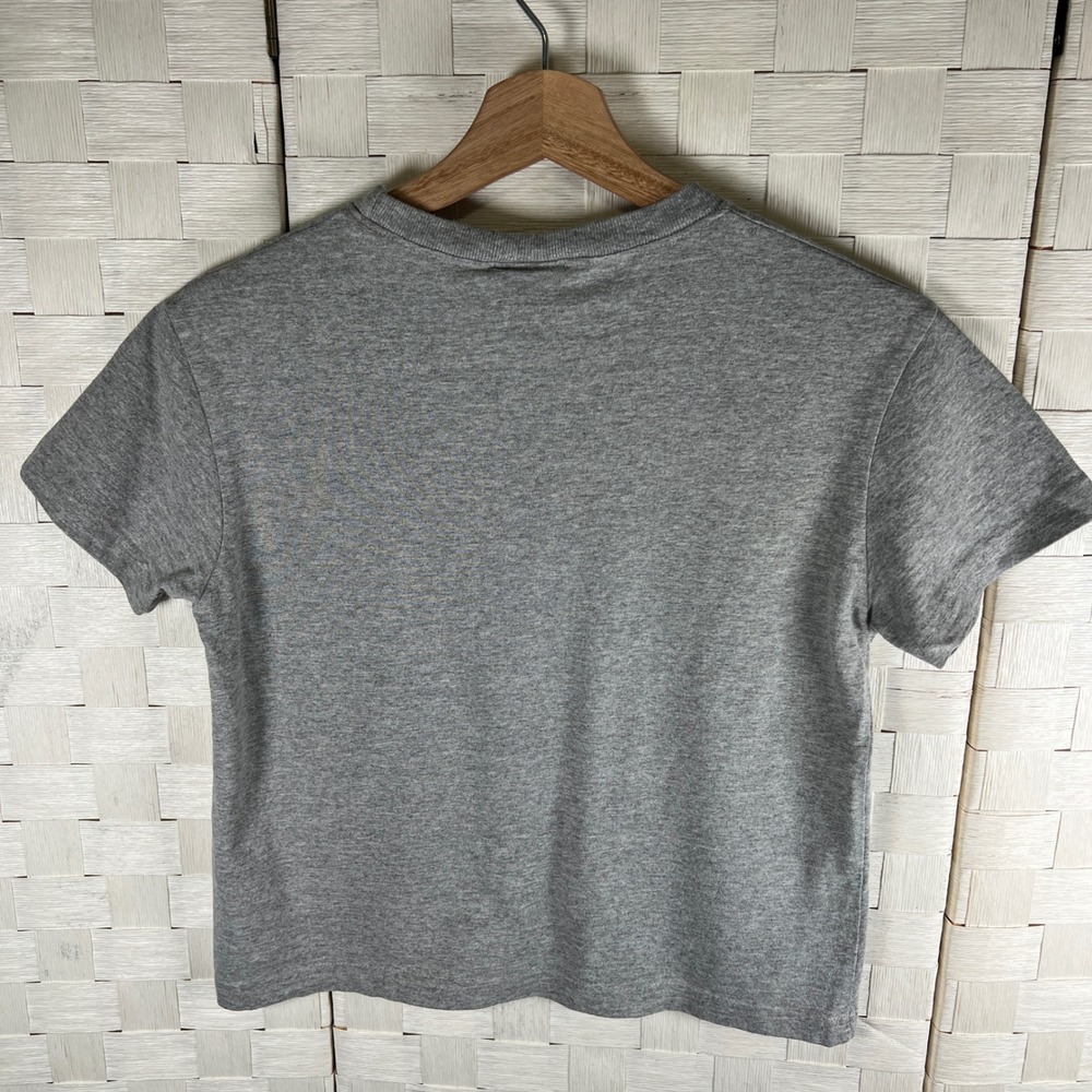 UNIONBAY Graphic Baby‎ Tee T Shirt Gray Short Sleeve 90s Y2K Size Medium - Picture 4 of 7